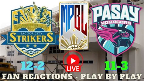 mpbl play by play|Bacoor City Stirkers vs Pasay Voyagers .